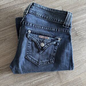 Hudson Jeans Flared Low Rise Denim Womens Size 27